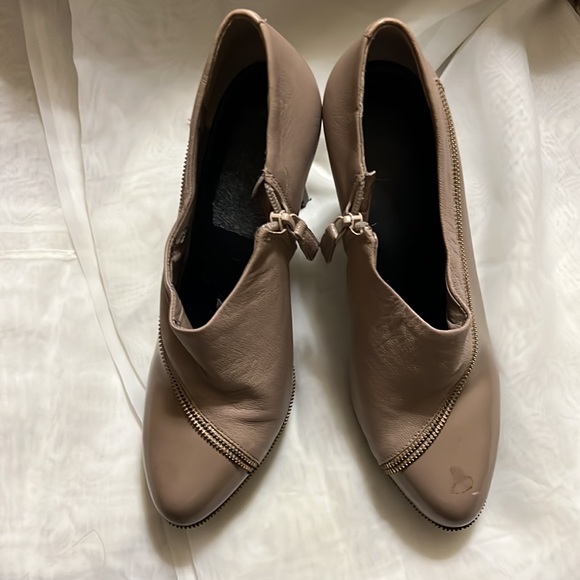 Maria Sharipova Stacked Heel Booties - Picture 2 of 6